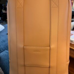 Monos Vegan Brown Leather Backpack